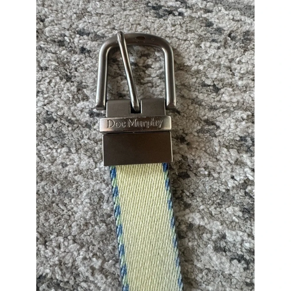 Doc‎ Murphy Womens Reversible Gold Tee Belt Sz 30